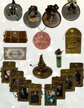 фото 1 Мега набор новогодних игрушек Гарри Поттер купить