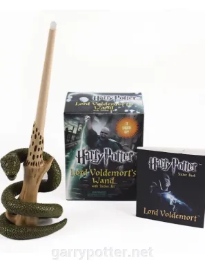 фото 1 12+ Светящаяся волшебная палочка Волан-де-Морта в комплекте со стикер-буком купить