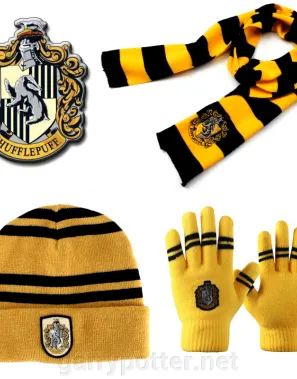 Pic. 1 Комплект шарф+шапка+перчатки Пуффендуй buy