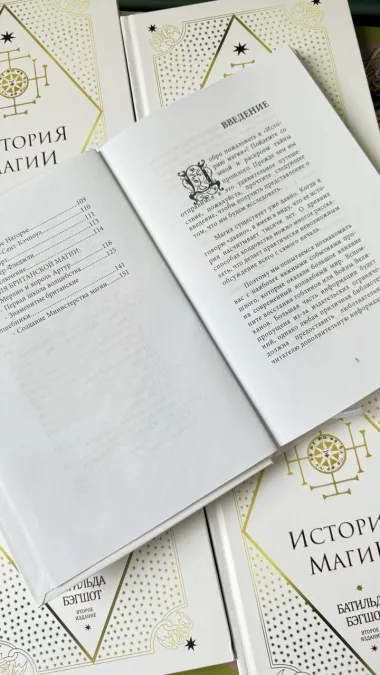 Pic. 11. Комплект из 7 книг о Гарри Поттере, Росмэн + Жизнь и ложь Альбуса Дамблдора + История магии. Батильда Бэгшот. Учебники Хогвартса