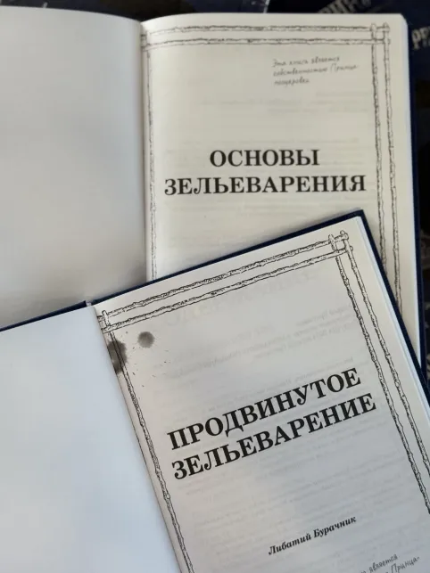 фото 4 Комплект из 2 книг Гарри Поттера. Основы Зельеварения и Продвинутое Зельеварение, с пометками Принца-Полукровки СПб