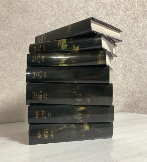 фото 5 Комплект из 7 книг, Росмэн. Коллекционное издание в черной обложке интернет магазин